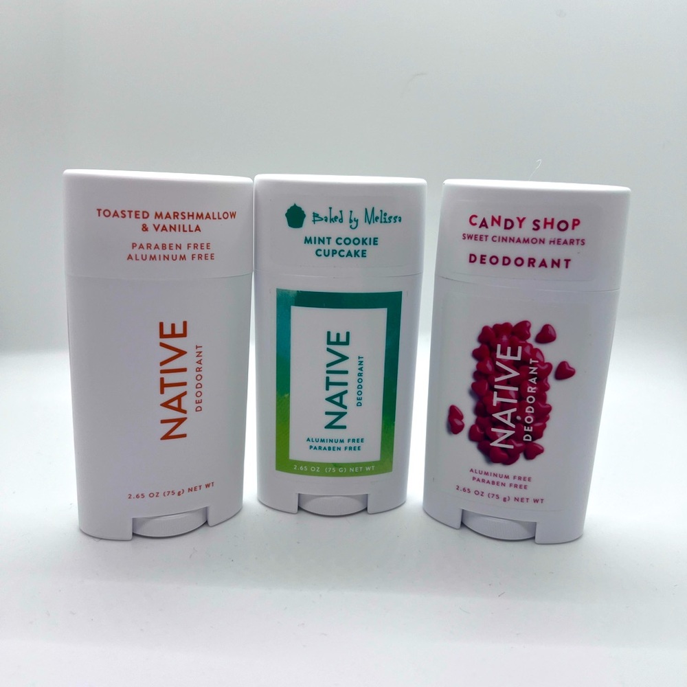 3pk New Native Deodorant- Unopened